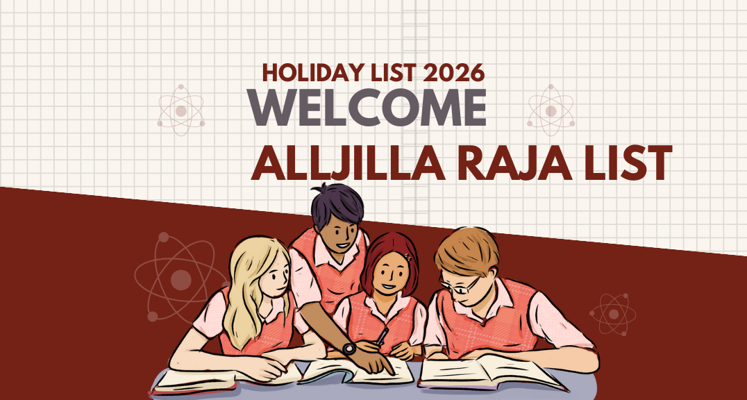 HOLIDAY LIST JILLA RAJA LIST Rajao na niyamo 2026